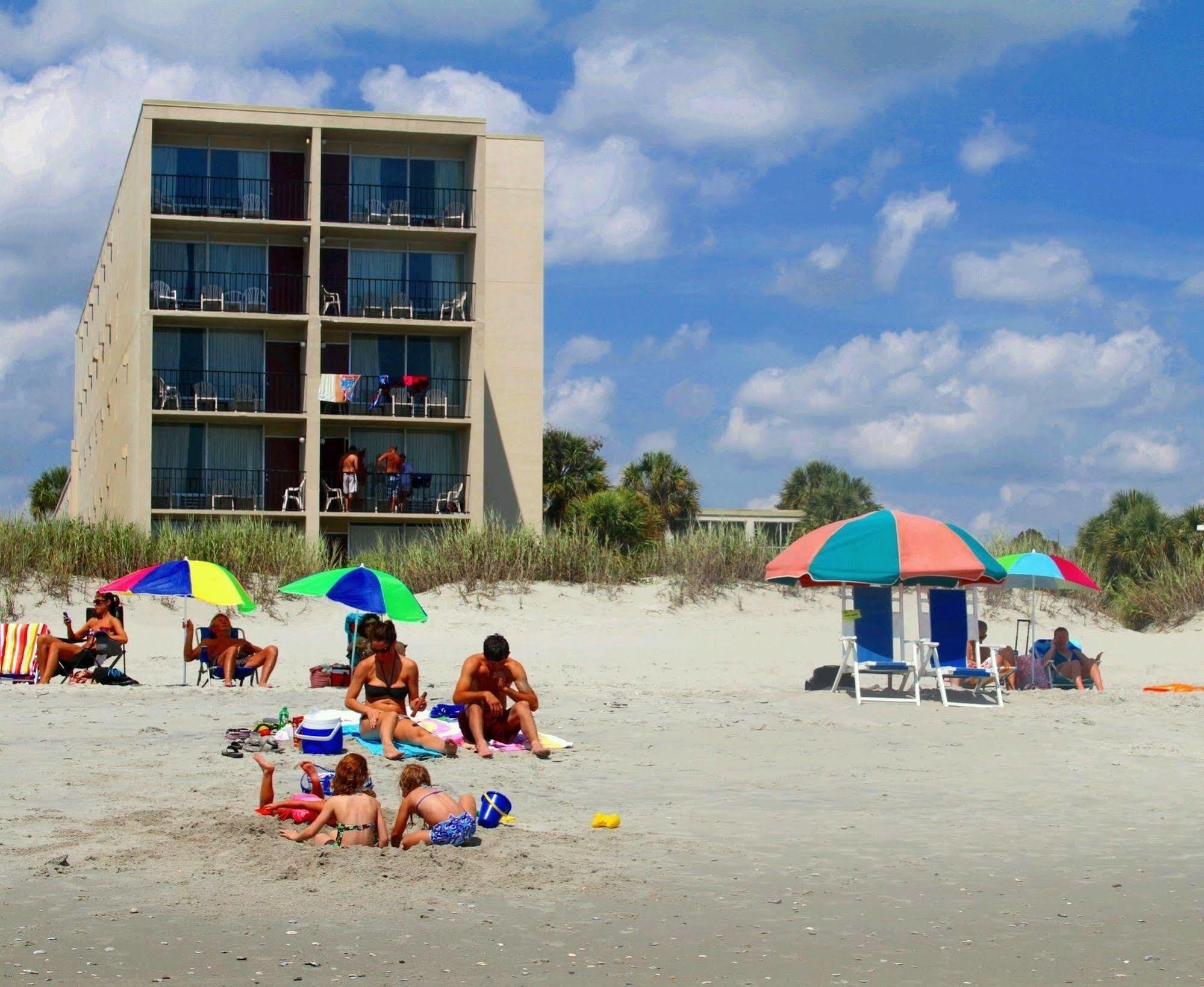 Oceanfront Viking Motel Myrtle Beach Extérieur photo